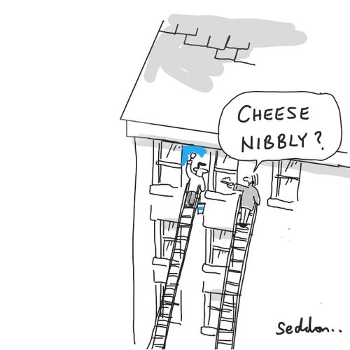 "Cheese nibbly?"