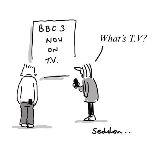 "What's T.V.?"