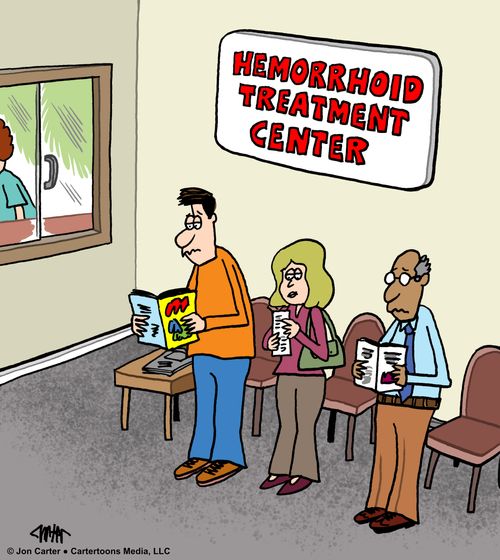 Hemorrhoid treatment center