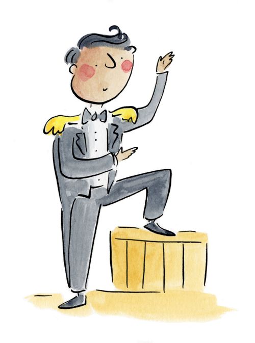 Captain Corcoran, Commander of H.M.S. Pinafore