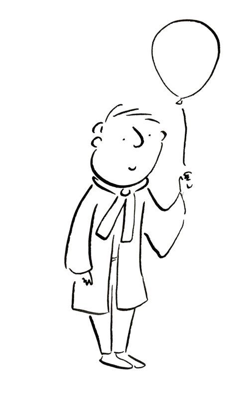 Man with Balloon