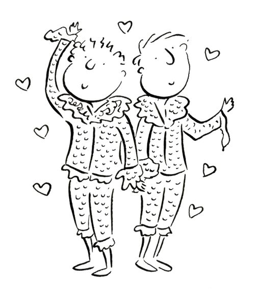 A couple in love