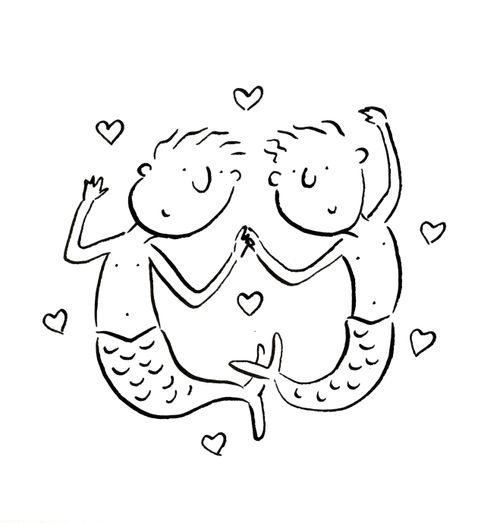 Mermen in love