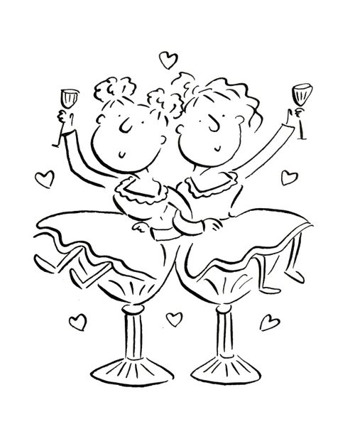 Love and champaign