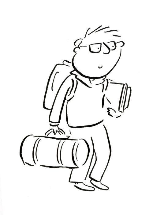 Packed bags