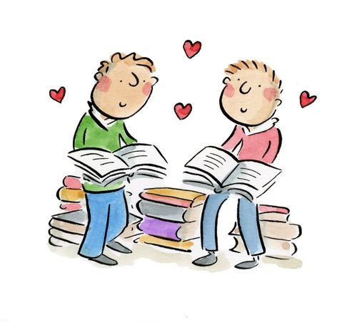 Romance in the Library