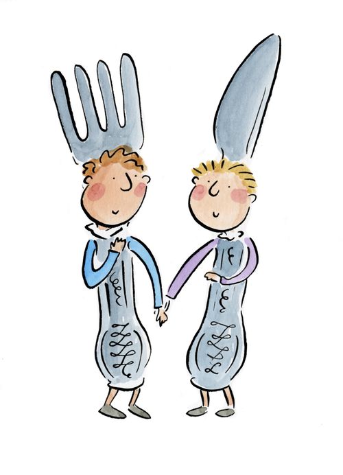 Knife and Fork Costume