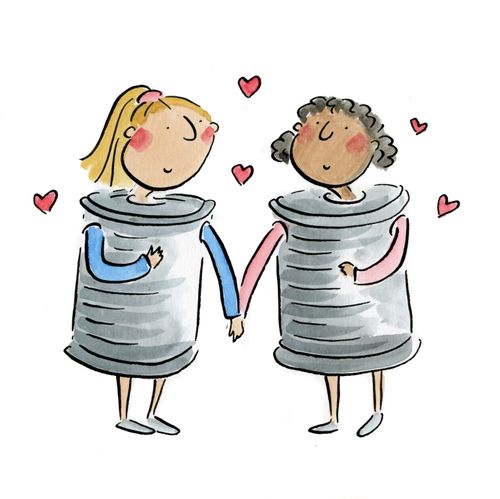 Dressed as Tins