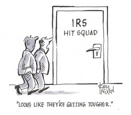 "Looks like they're getting tougher."