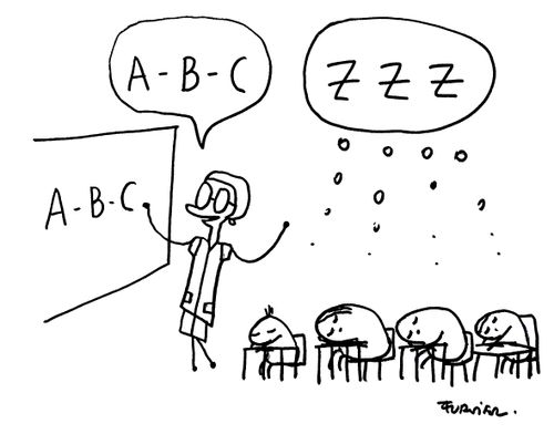 Sleeping Students