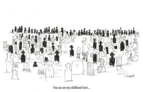"You can see my childhood here."