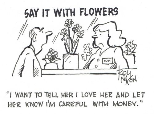 "I want to tell her I love her and let her know I'm careful with money."