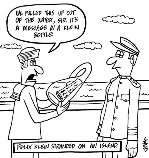 Felix Klein Stranded On An Island