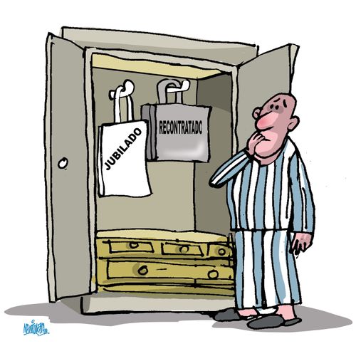 Retired and rehired