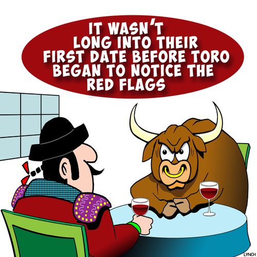 "It wasn't long into their first date before Toro began to notice the red flags."