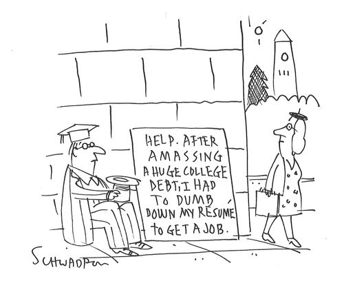 Help. After Amassing Huge College Debt, I had To Dumb Down My Resume To Get A Job.