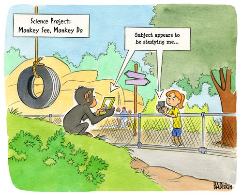 Science Project: Monkey See, Monkey Do.