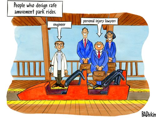 People who Design Safe Amusement Park Ride. 