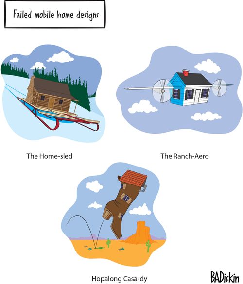 Failed mobile home designs