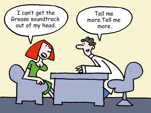 "I can't get the Grease soundtrack out of my head."