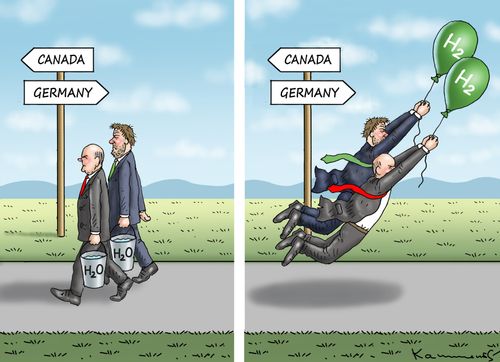 Canada and Germany Green hydrogen