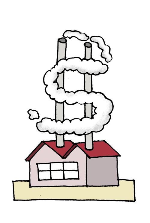 Pollution and money