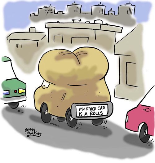 My other car is a rolls