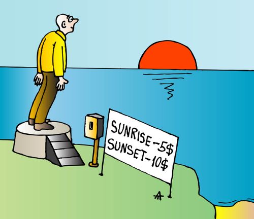 Sunrise $5/Sunset $5