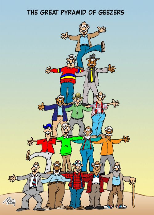 The Great Pyramid of Geezers