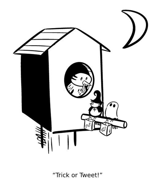 "Trick or Tweet!"