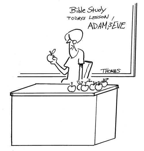 Bible Study - Today's Lesson Adam & Eve