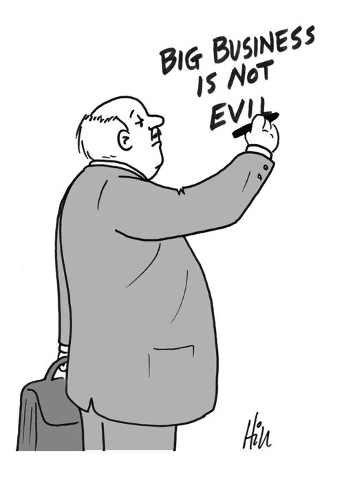 Big business is not evil