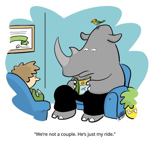 "We're not a couple. He's just my ride."