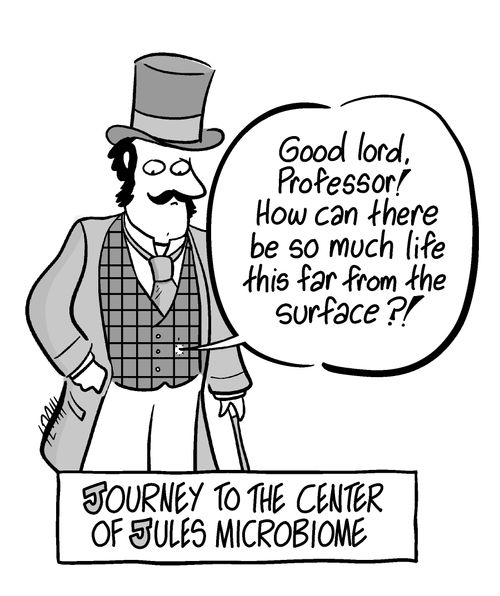 Journey to the center of Jules Microbiome
