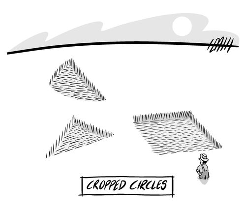 Cropped circles.