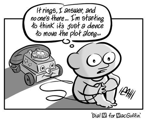 "Dial M for MacGuffin."
