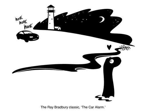 The Ray Bradbury classic, 'The Car Alarm.'
