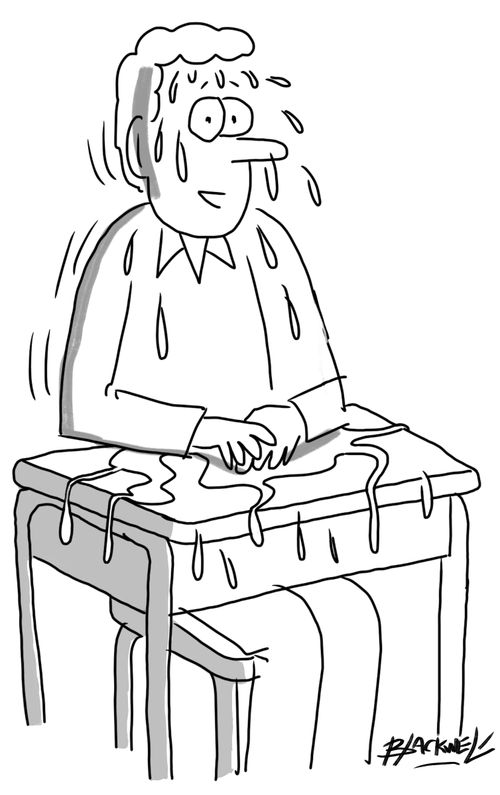Nervous Student 