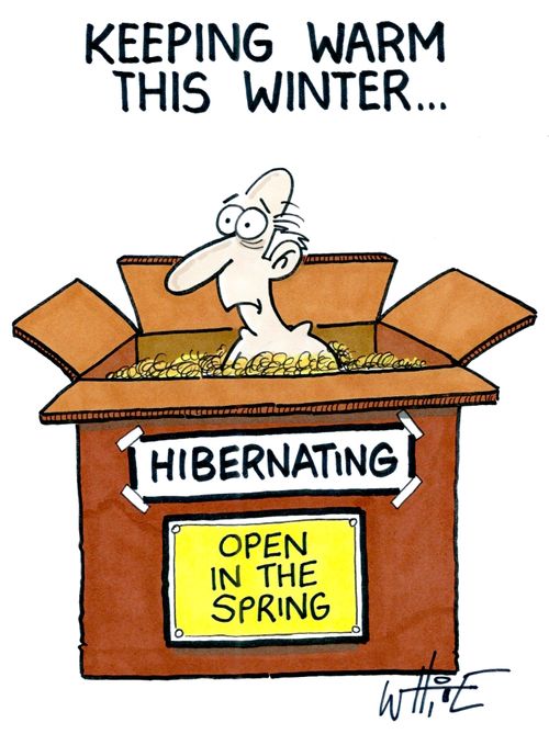Keeping warm this winter...