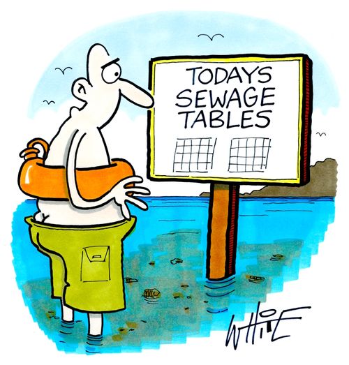 Todays Sewage Tables