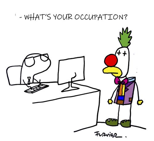 "What's your occupation?"