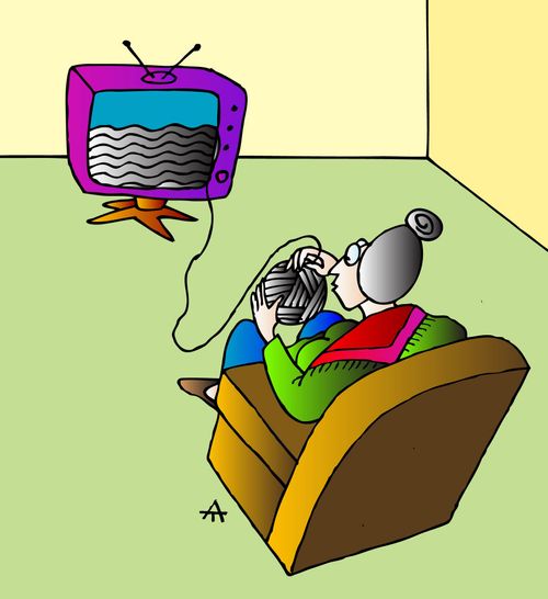 TV Knitting