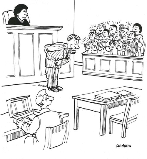 A Lawyer's Closing Arguments Wins the Support of the Jury