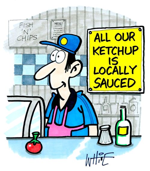 All Our Ketchup Is Locally Sauced