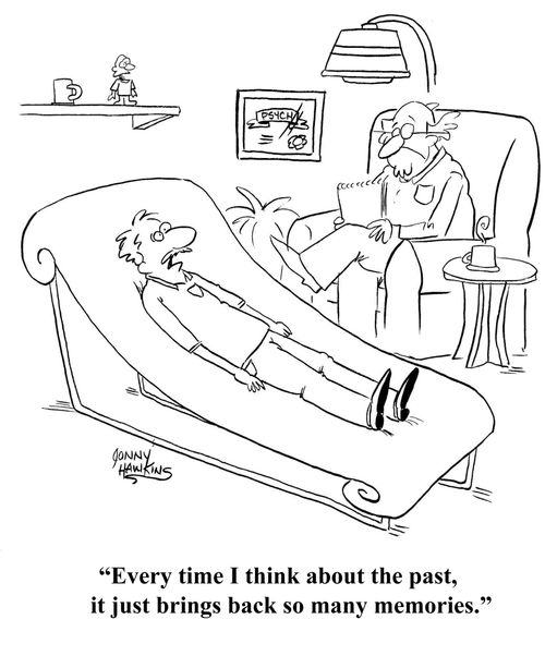 "Every time I think about the past, it just brings back so many memories."