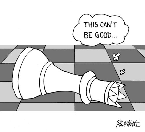 "This can't be good..."
