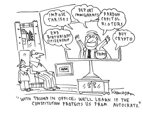 "With Trump in office, we'll learn if the Constitution protects us from autocrats."