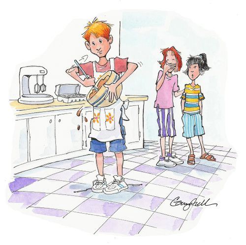Boys Cooking