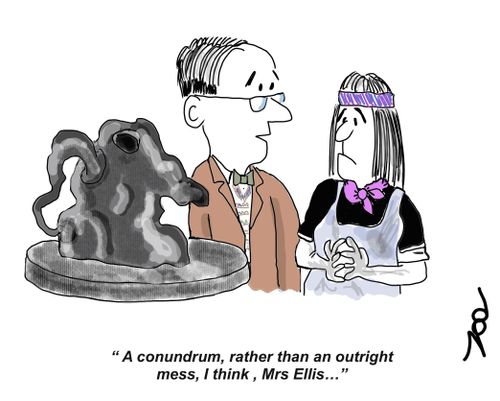 "A conundrum, rather than an outright mess, I think, Mrs Ellis..."