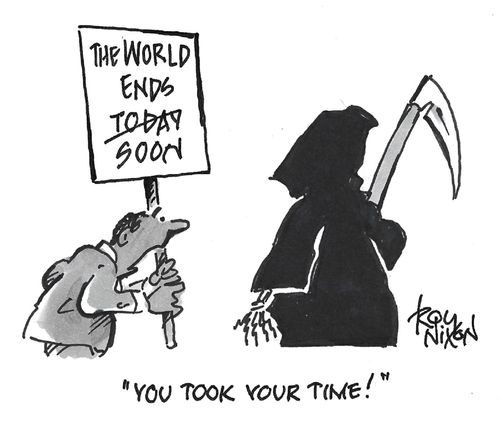 "You took your time!"
